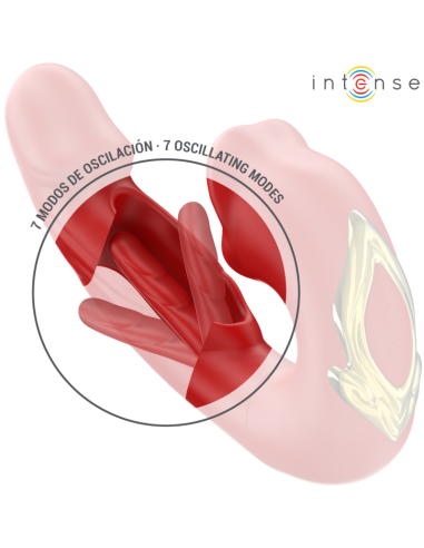 Intense Nathy Vibrador Duplo Com Boca... Intense Nathy Vibrador Duplo Com Boca...