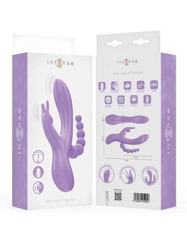 Intense Miko Triplo Vibrador Coelho &... Intense Miko Triplo Vibrador Coelho &...