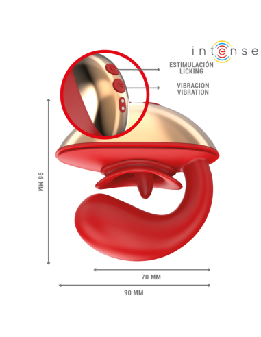 Intense Vibrador E Estimulador Mariah... Intense Vibrador E Estimulador Mariah...