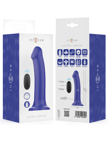 Intense Vibrador Victoria Com Ventosa... Intense Vibrador Victoria Com Ventosa...