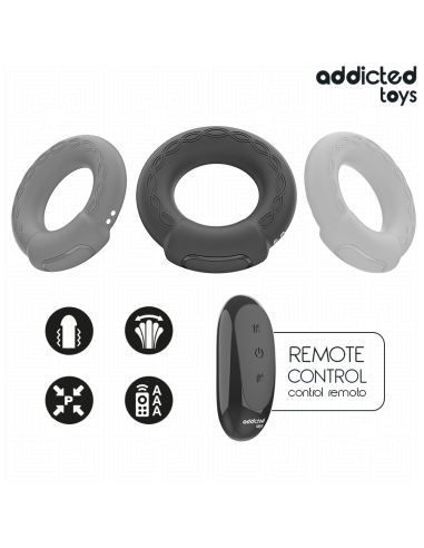 Addicted Toys Anillo Pene Vibrador... Addicted Toys Anillo Pene Vibrador...