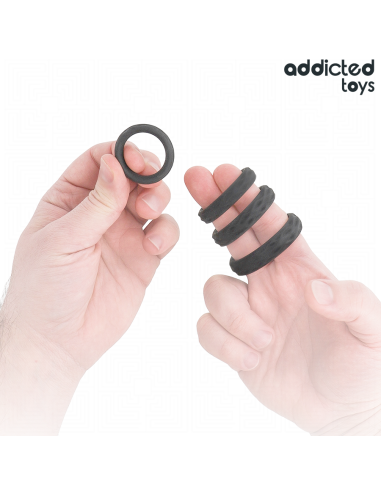 Addicted Toys Conjunto De Anéis... Addicted Toys Conjunto De Anéis...