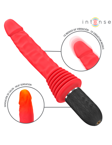 Intense Vibrateur À Poussée...