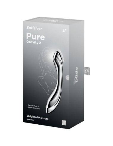 Satisfyer Pure Gravity 2 Dildo Acero... Satisfyer Pure Gravity 2 Dildo Acero...