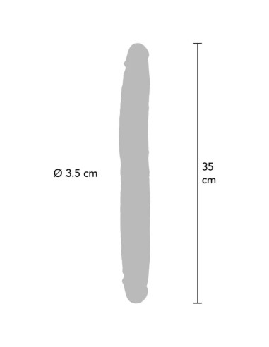 Get Real Dildo De Silicone De Duas...