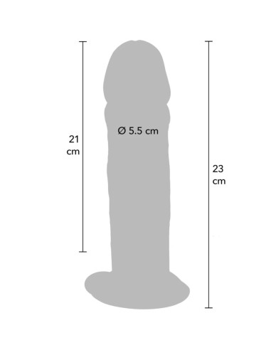 Get Real Dildo Deluxe Dong Grueso De...
