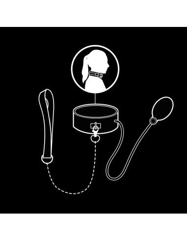Fetish Submissive Bondage Collier...