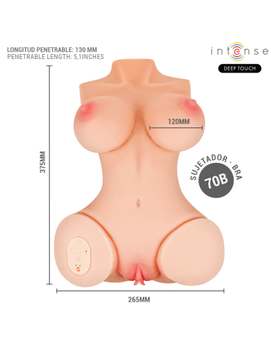 Intense Deep Touch Vero Torso Vagina...