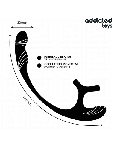 Addicted Toys Plug Anal Vibración Y...