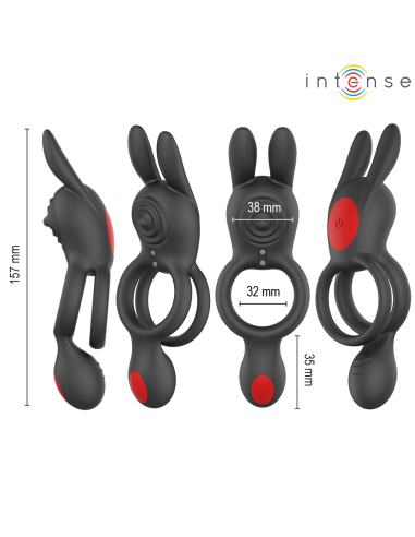 Intense Quinn Double Vibration Ring...