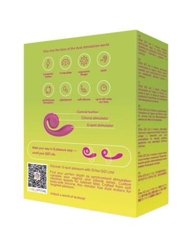 Snail Vibe Gizi Lite Vibrateur Rose...