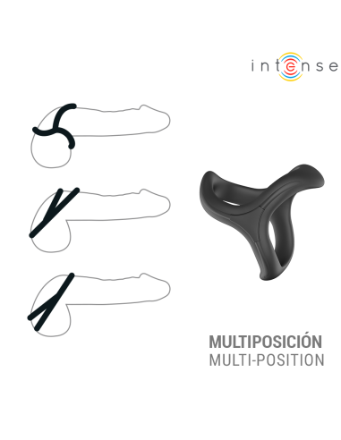 Intense Alfie Anillo Triple Ajustable... Intense Alfie Anillo Triple Ajustable...