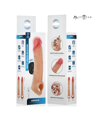 Mr Intense Arnold L Vibrator Silicone...