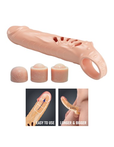 Pretty Love Penis Sleeve With Extenders
