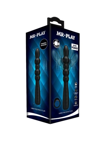 Mr Play Plug Anal Vibratório Flexível Mr Play Plug Anal Vibratório Flexível