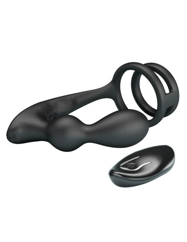 Mr Play Anillo Para Pene Con Plug...