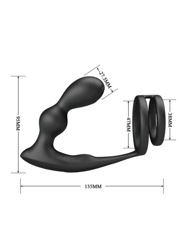 Mr Play Vibrating Anal Plug With...