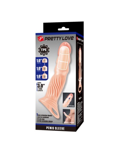 Pretty Love Textured Penis Sheath...