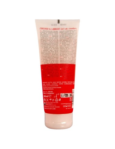 Hot Massage & Gleitgel 2In1 Erdbeere...