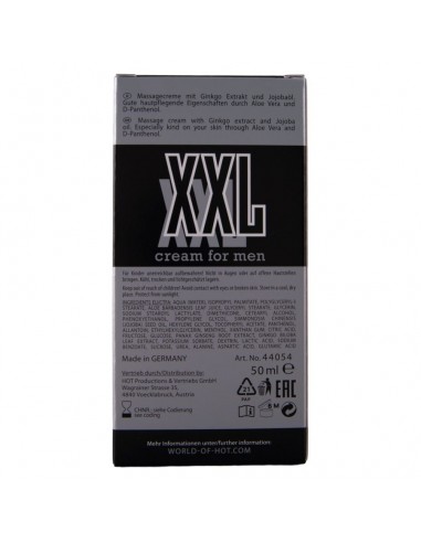 Hot Crema Xxl Per Uomo 50 ml