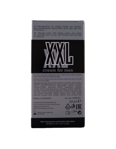 Hot Creme Xxl Para Homens 50 ml