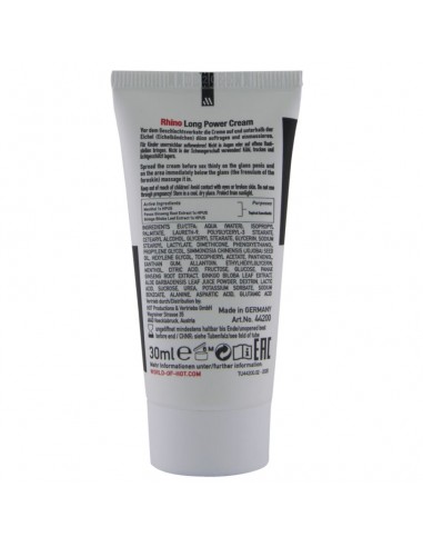 Hot Rhino Long Power Cream 30 ml Hot Rhino Long Power Cream 30 ml