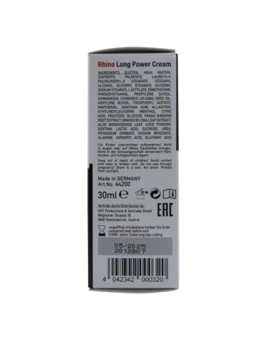 Hot Rhino Long Power Cream 30 ml Hot Rhino Long Power Cream 30 ml