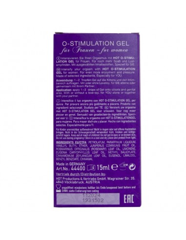 Hot Gel Estimulante O Para Mulheres...
