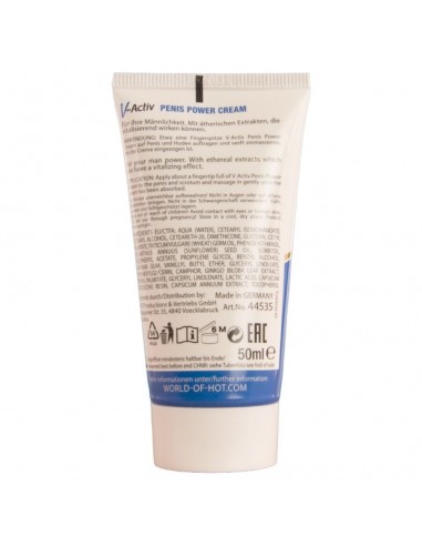 Hot V Aktiv Penis Power Creme Für...