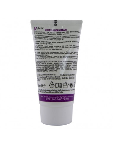 Hot Creme Estimulante V Activ Para...