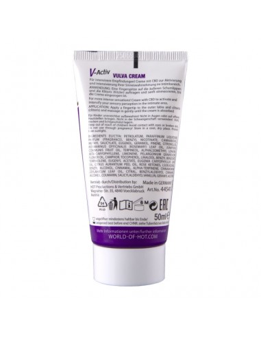 Chaud Gant De Crème Vulvaire Cbd 50Ml