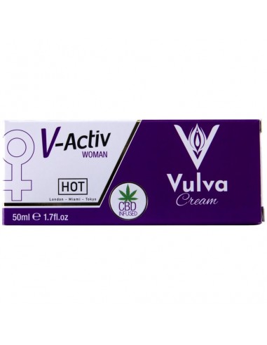 Hot Crema Para Vulva Con Cbd 50 ml