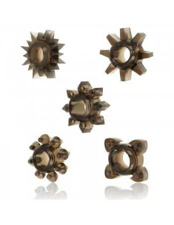 Ohmama set 5 silikonringe penis und hoden - MySexyShop.eu