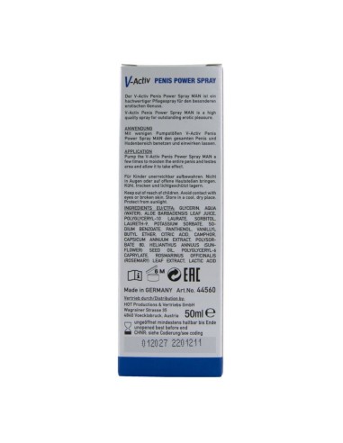 Hot V Activ Penis Power Spray Per...
