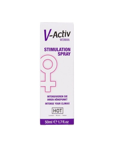 Hot V Activ Spray Stimolante Donna 50 ml