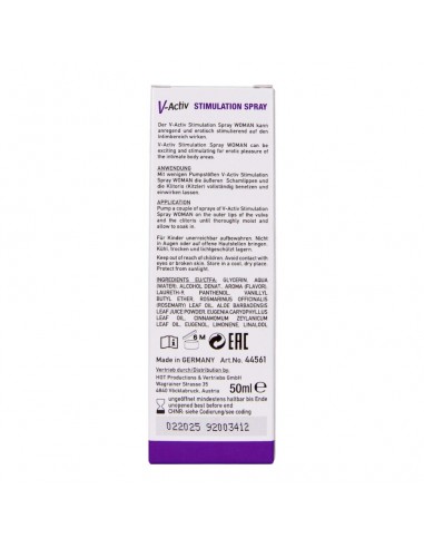 Hot V Activ Spray Stimolante Donna 50 ml