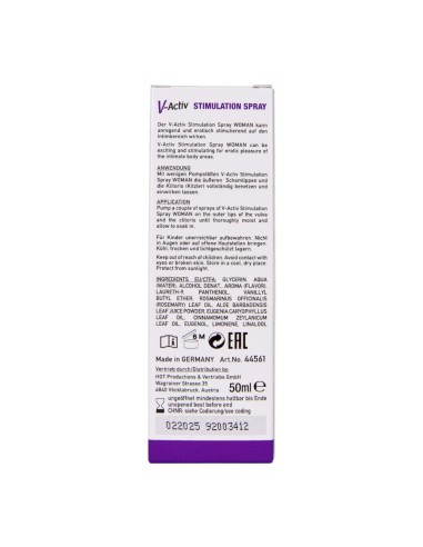 Hot Spray Estimulante V Activ Para...