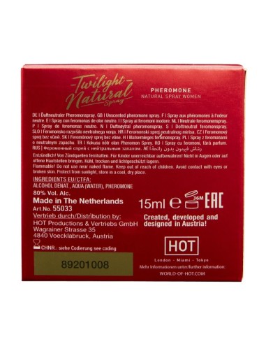 Hot Phéromone Twilight Naturelle Pour...