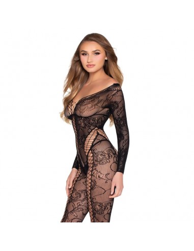 Leg Avenue 89369 Net & Lace Jumpsuit...