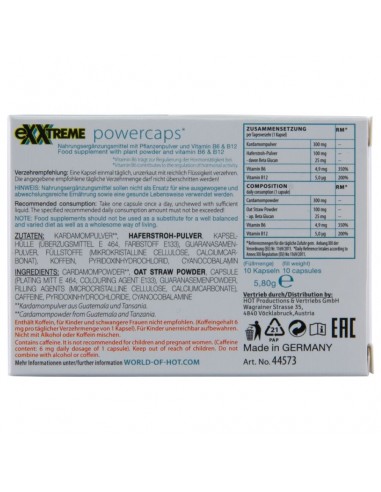 Hot Exxtreme Capsule Power Uomo 10 Unità