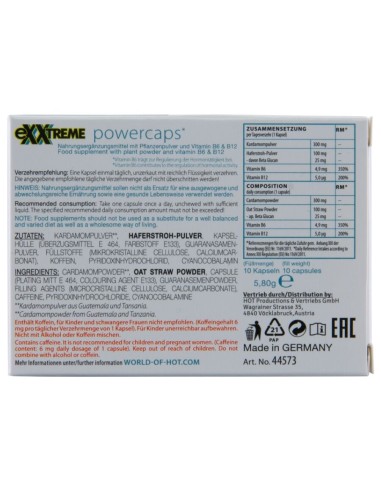 Hot Exxtreme Capsule Power Uomo 10 Unità