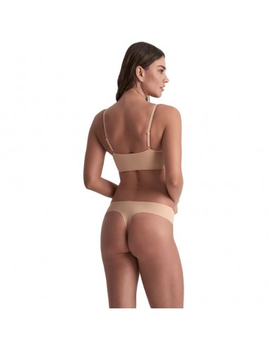 Bye Bra Invisible Thong 2 Pack Beige...
