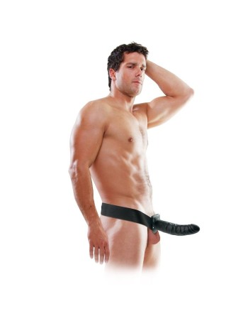 Fetish fantasy 19 cm hollow strap-on schwarz - MySexyShop.eu