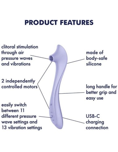 Satisfyer Easy Lover Vibrator & Air...