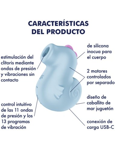 Satisfyer Sea Pony Vibrator & Air...