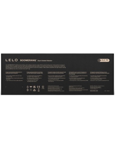Lelo Boomerang Vibrateur À Double...