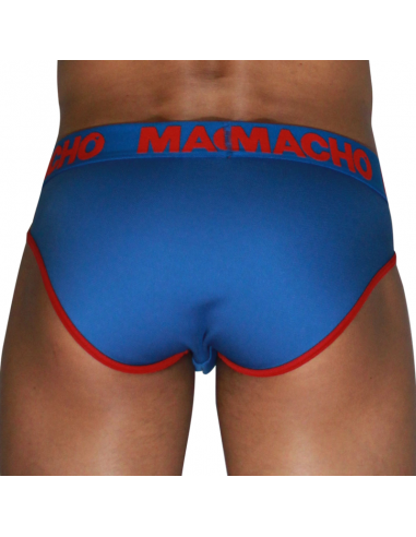 Macho Mch005 Classic Slip Blau + Rot