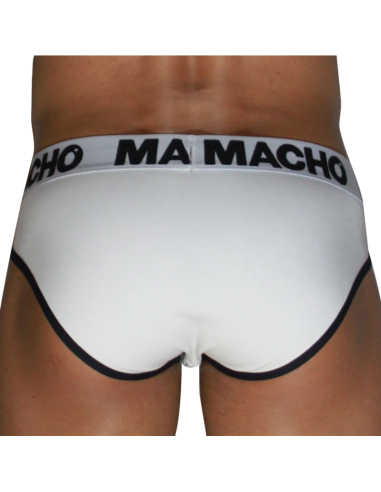 Macho Mch006 Classic Slip White + Black