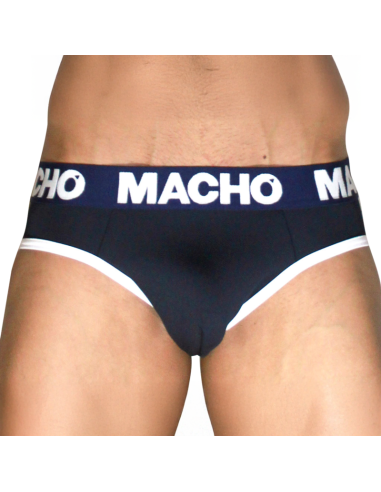 MACHO MCH008 Slip classique bleu marine
