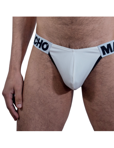 Macho Mch009 Blanc Glissant Latéral
